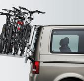 VW T5 California SE & Beach Tailgate Bike Rack, holds 4 bikes (Comes fully assembled)